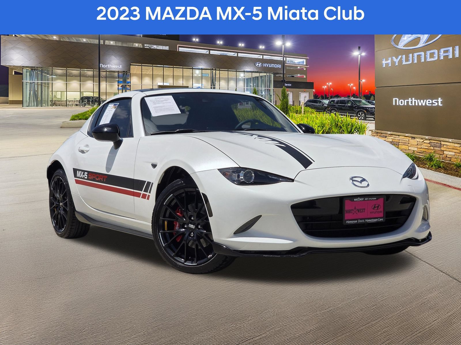 Used 2023 MAZDA MX-5 Miata Club RWD image 1