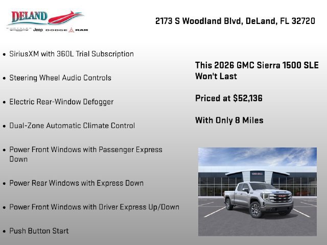 New 2026 GMC Sierra 1500 SLE AWD/4WD image 36