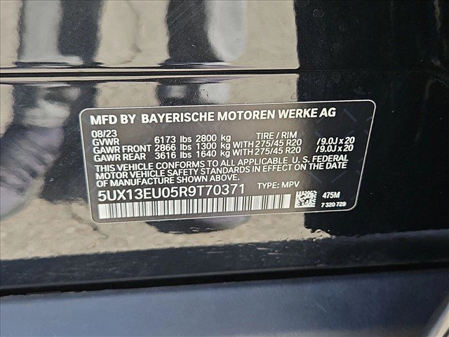 Certified 2024 BMW X5 sDrive40i w/ Parking Assistance Package RWD image 24