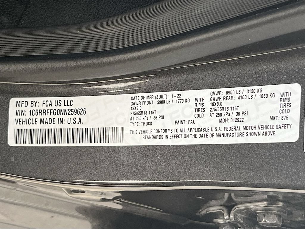 Used 2022 RAM 1500 Big Horn AWD/4WD image 32