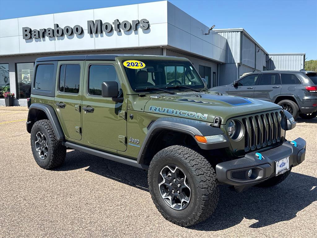 Used 2023 Jeep Wrangler Unlimited Rubicon 4xe w/ Cold Weather Group AWD/4WD video 1