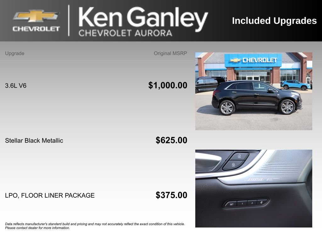 Used 2024 Cadillac XT5 Premium Luxury w/ LPO, Floor Liner Package AWD/4WD image 6