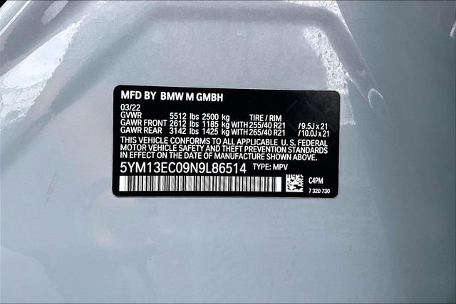 Used 2022 BMW X3 M w/ Competition Package image 35