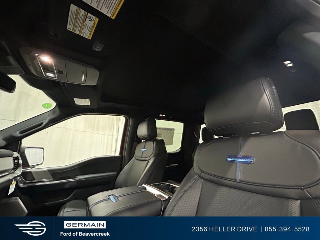 New 2025 Ford F150 Platinum w/ Equipment Group 702A High image 13