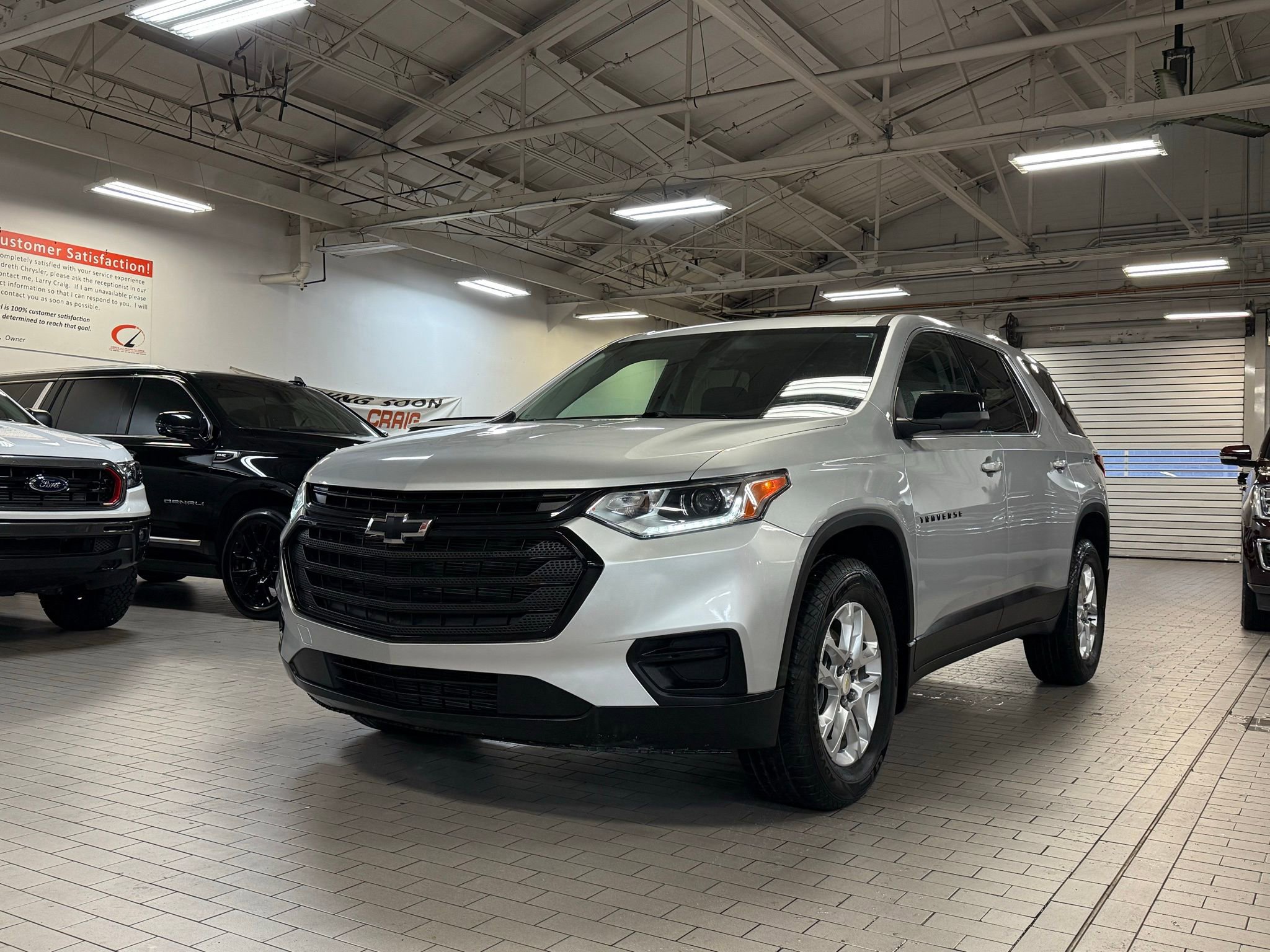 Used 2021 Chevrolet Traverse LS w/ LPO, Blackout Package