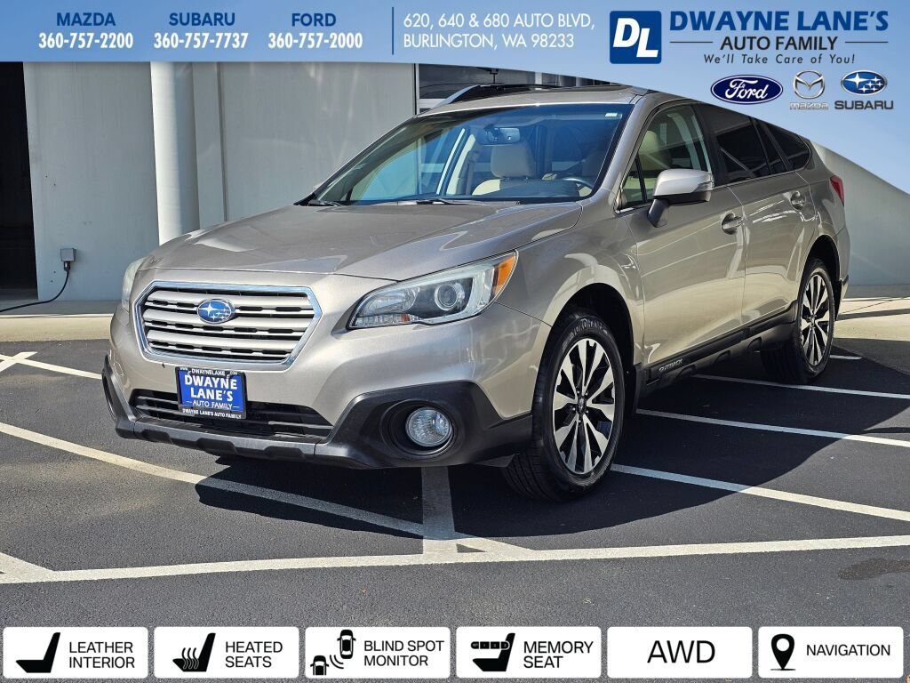 Used 2015 Subaru Outback 3.6R Limited AWD/4WD image 1