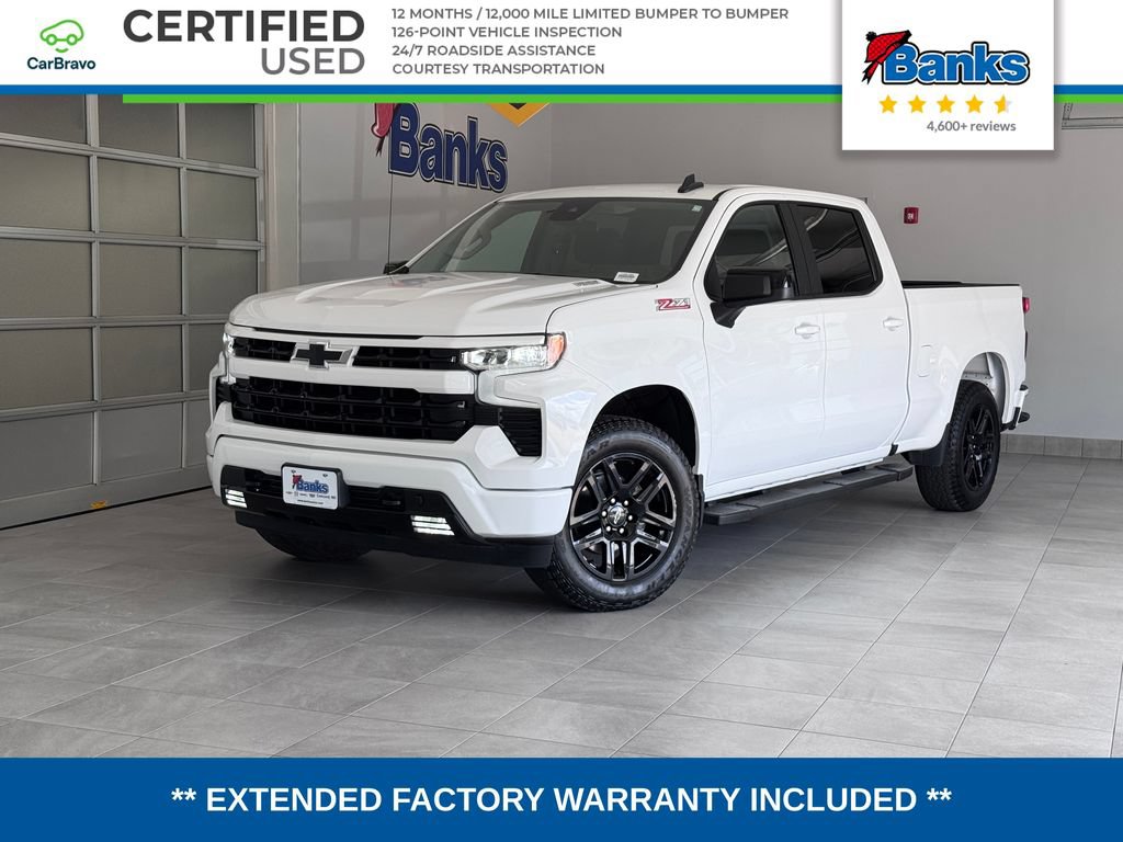 Certified 2024 Chevrolet Silverado 1500 RST w/ Z71 Off-Road Package AWD/4WD image 1