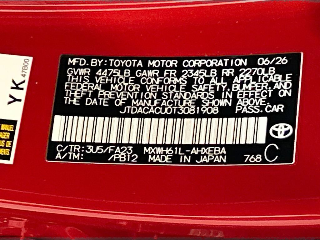 New 2026 Toyota Prius Plug-In Hybrid FWD image 27