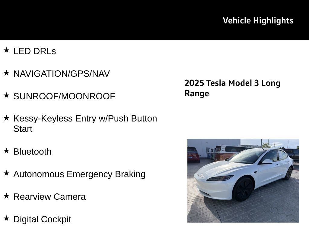 Used 2025 Tesla Model 3 Long Range AWD/4WD image 25