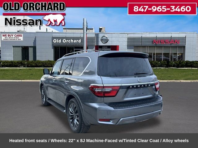 Used 2024 Nissan Armada Platinum w/ Captain's Chairs Package AWD/4WD image 8