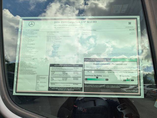 New 2026 Mercedes-Benz Sprinter 2500 image 16