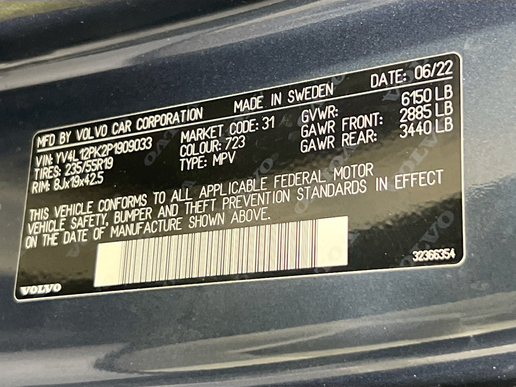 Used 2023 Volvo XC90 B5 Core AWD/4WD image 33