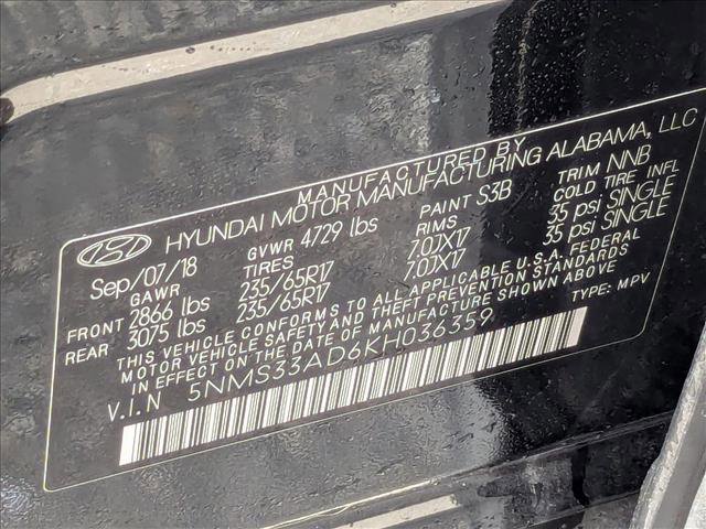 Used 2019 Hyundai Santa Fe SEL image 23