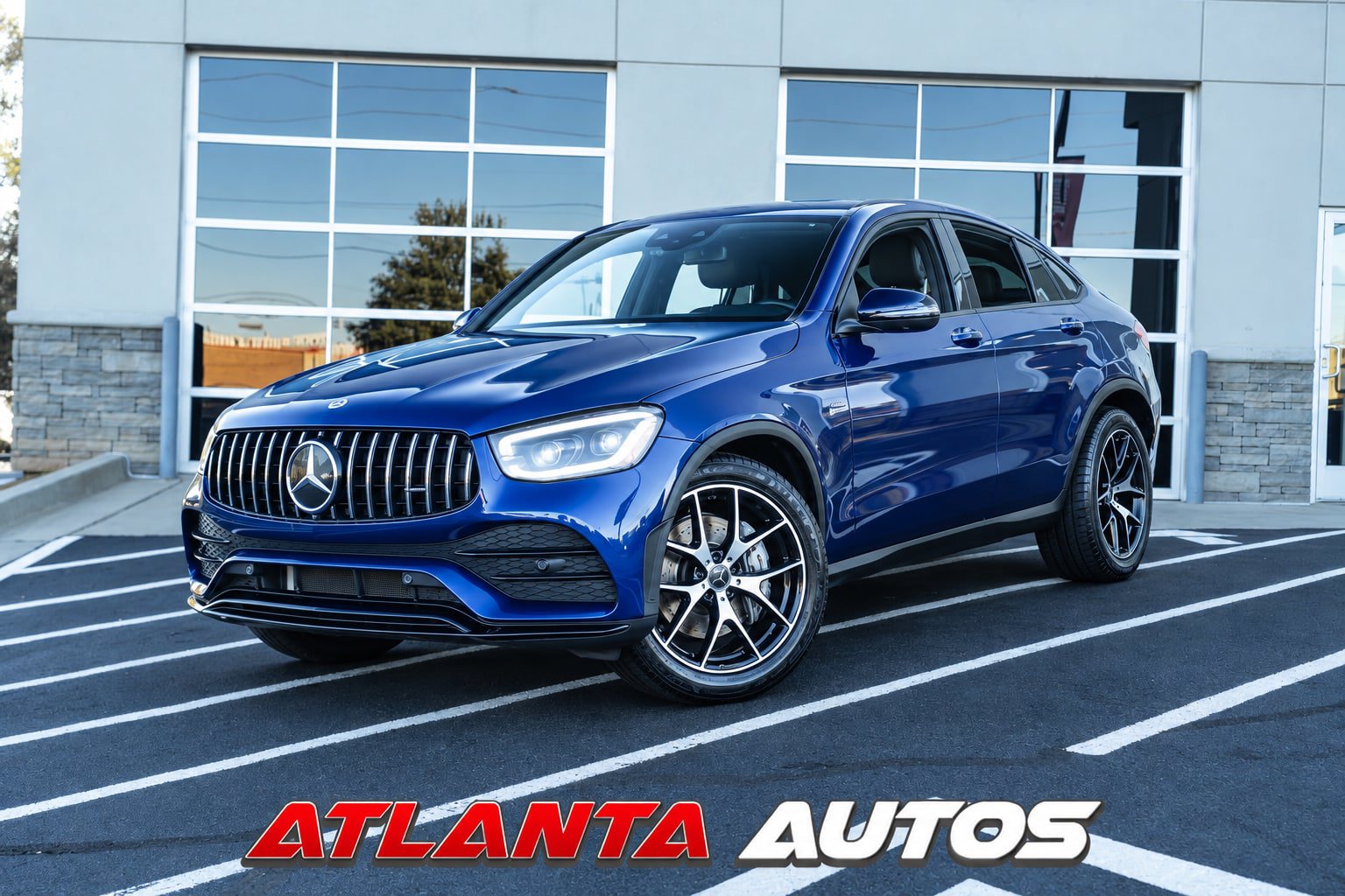 Used 2021 Mercedes-Benz GLC 43 AMG 4MATIC Coupe image 1