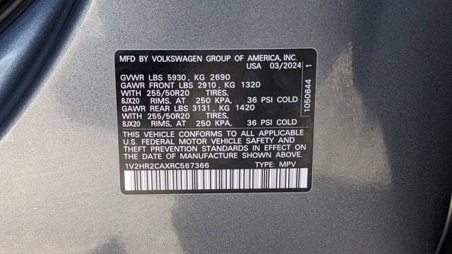 Used 2024 Volkswagen Atlas SE image 20