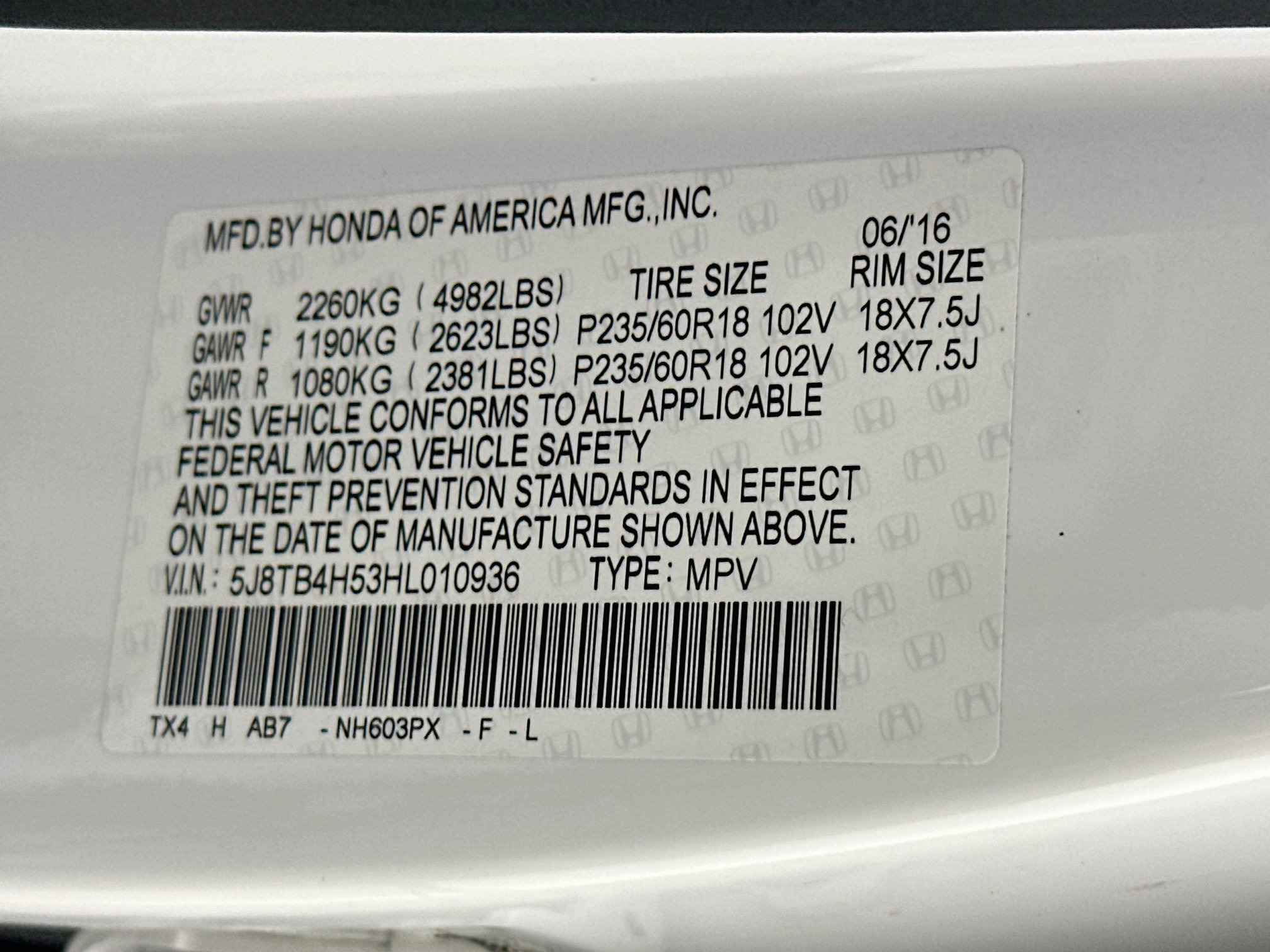 Used 2017 Acura RDX w/ Technology Package AWD/4WD image 12
