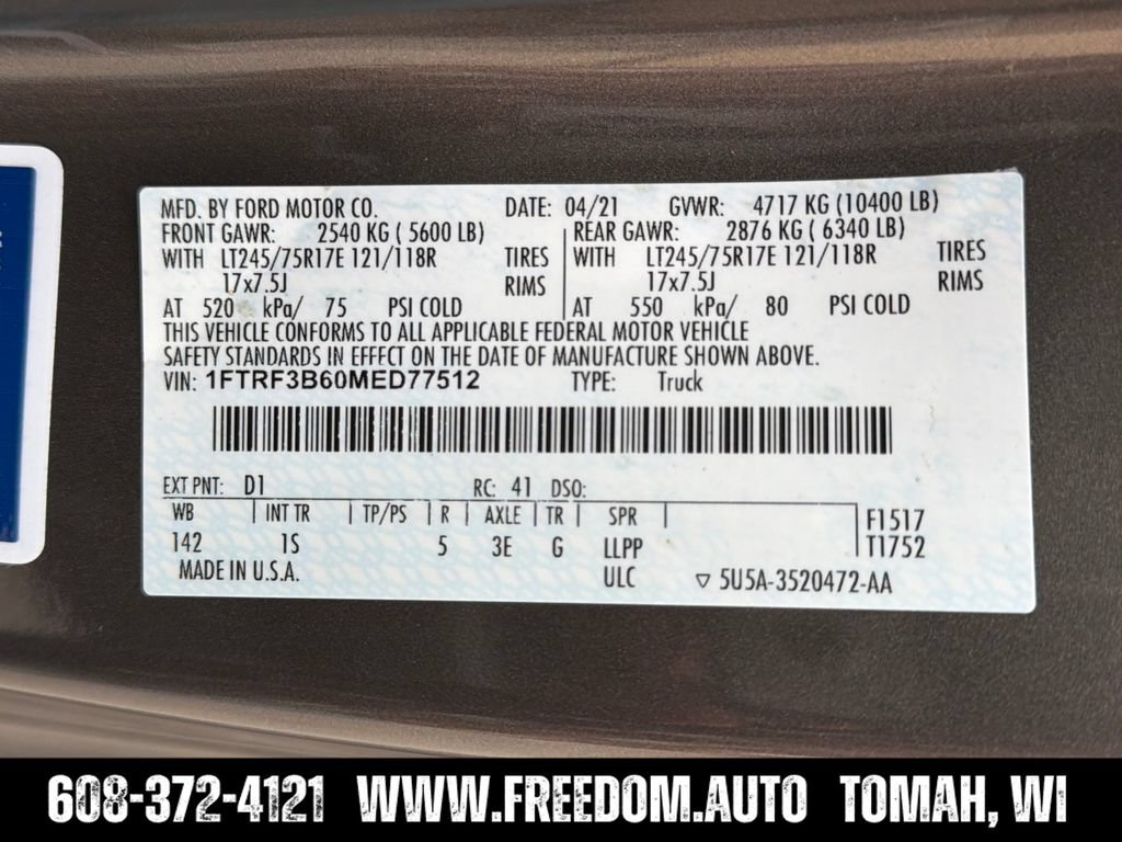 Used 2021 Ford F350 XL w/ Power Equipment Group AWD/4WD image 27