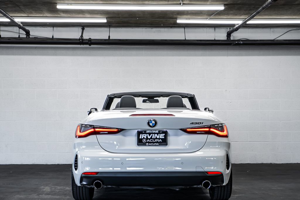 Used 2021 BMW 430i Convertible w/ Convenience Package RWD image 5