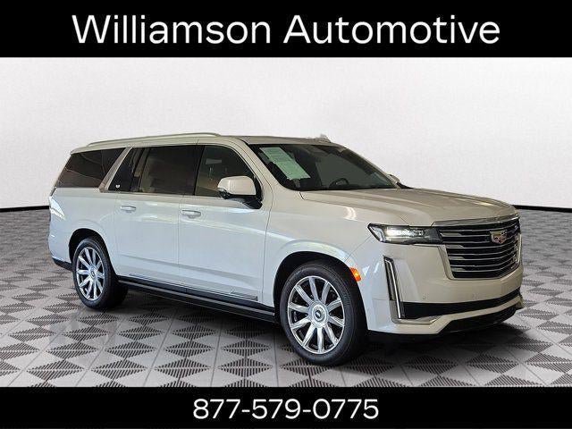 Certified 2024 Cadillac Escalade ESV Premium Luxury Platinum w/ Heavy-Duty Trailer Package