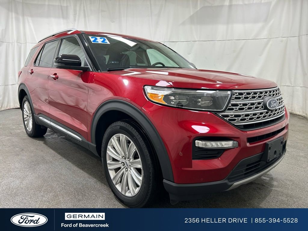 Used 2022 Ford Explorer Limited w/ Limited Technology Package
