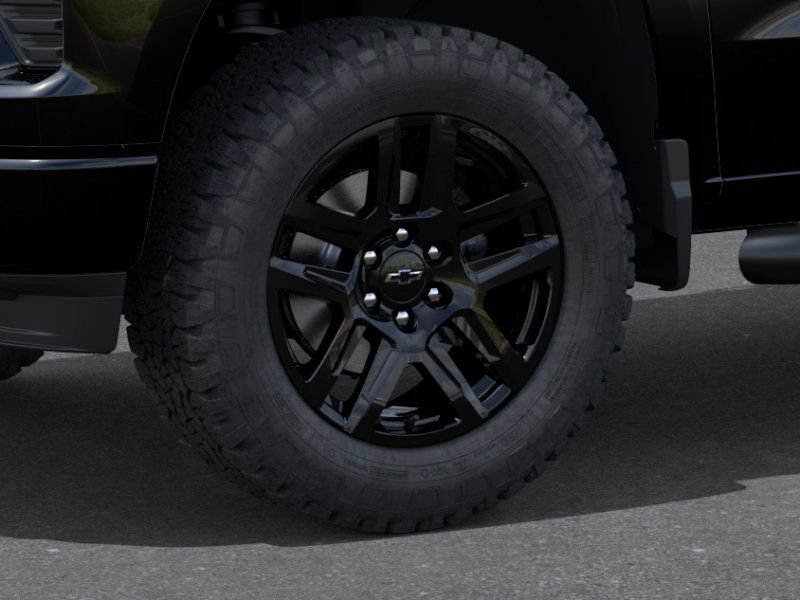 New 2026 Chevrolet Silverado 1500 Custom w/ Turbomax Blackout Package AWD/4WD image 9