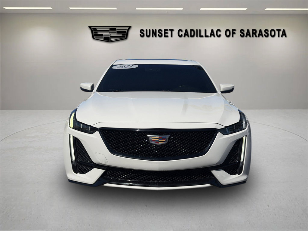 Used 2021 Cadillac CT5 V w/ Premium Package RWD image 2