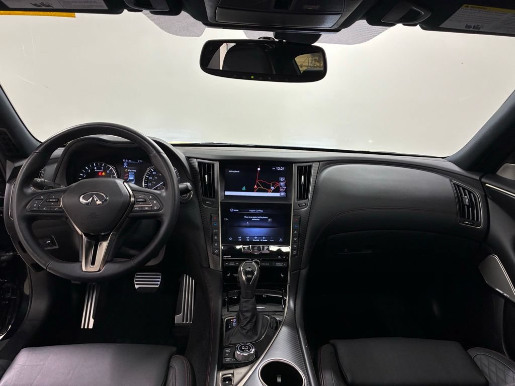 Used 2024 INFINITI Q50 Red Sport 400 w/ Black Opal Edition RWD image 33