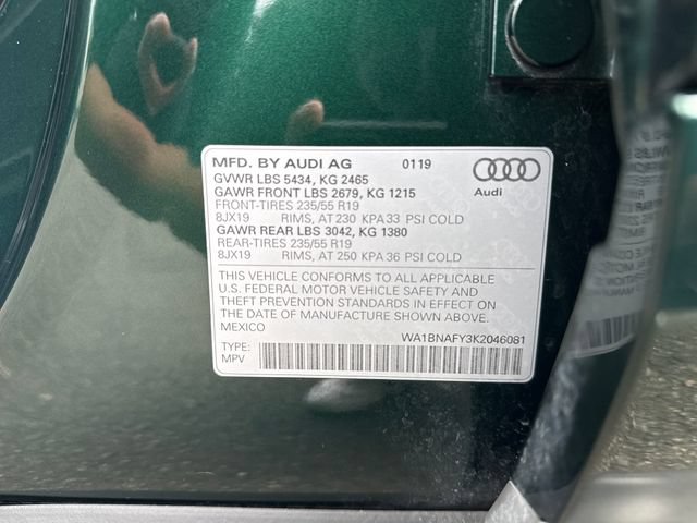 Used 2019 Audi Q5 2.0T Premium Plus w/ Premium Plus Package AWD/4WD image 16