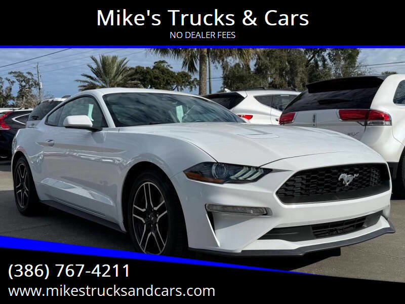 Used 2021 Ford Mustang Coupe w/ Equipment Group 101A RWD image 1