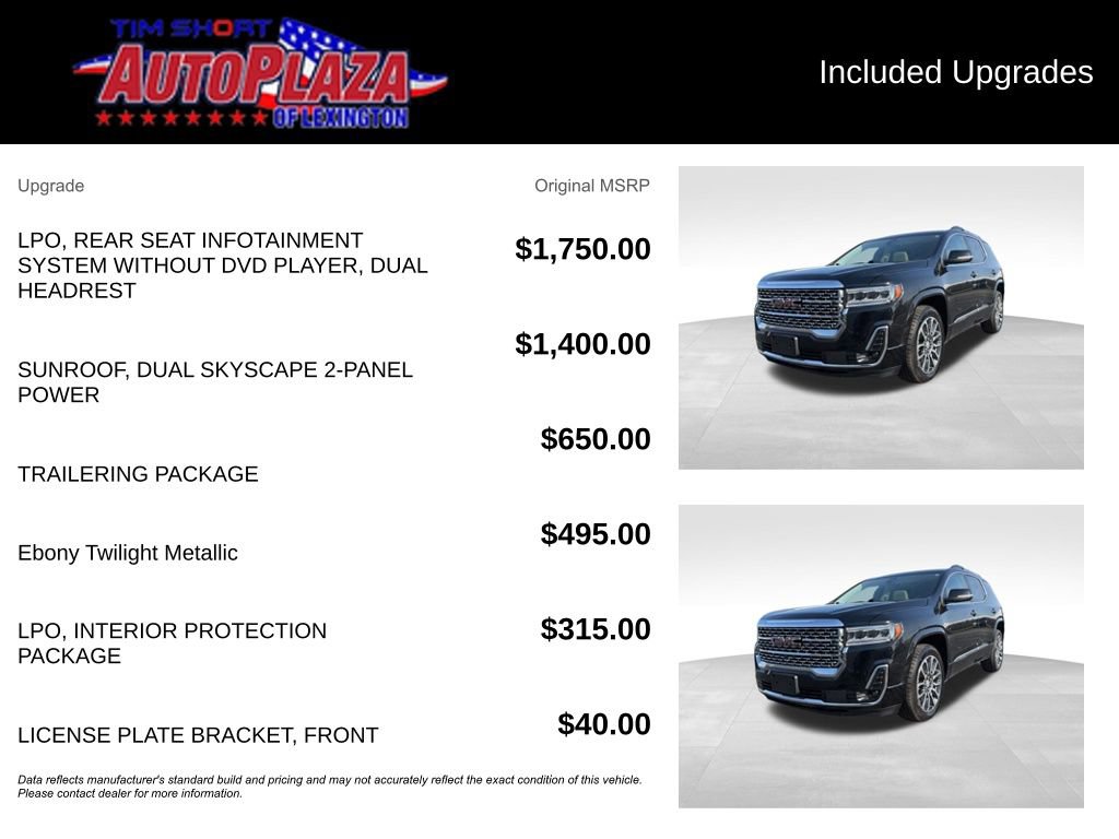 Used 2020 GMC Acadia Denali w/ Trailering Package image 22