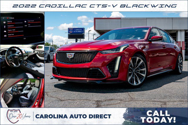 Used 2022 Cadillac CT5 V Blackwing w/ Carbon Fiber Package 2 RWD image 1