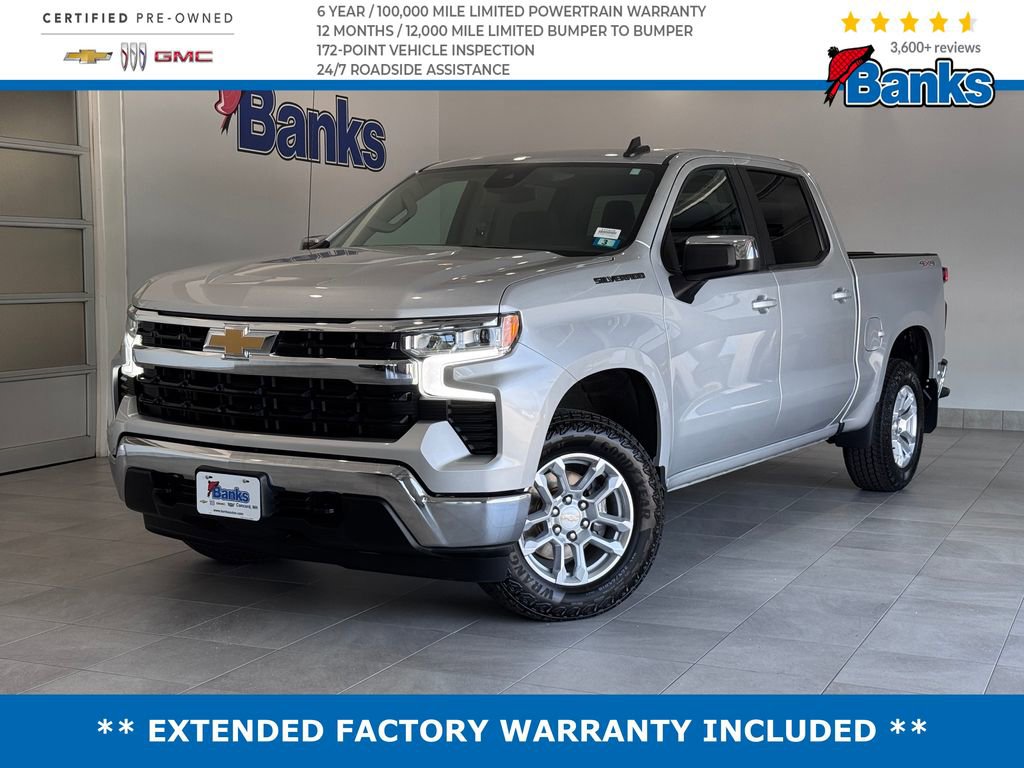 Certified 2022 Chevrolet Silverado 1500 LT