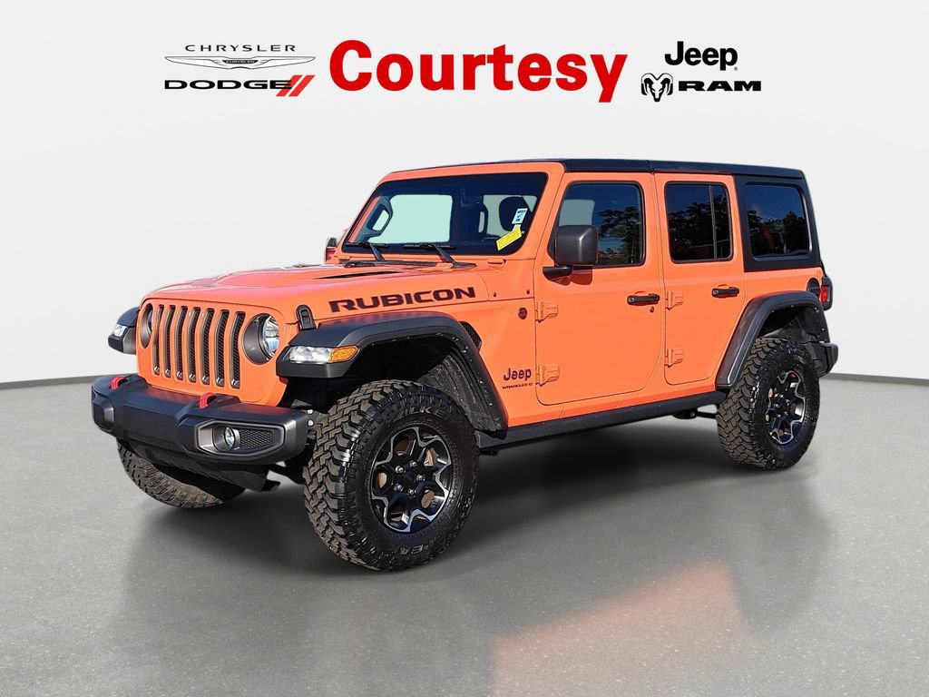 Certified 2023 Jeep Wrangler Unlimited Rubicon w/ Cold Weather Group AWD/4WD image 8