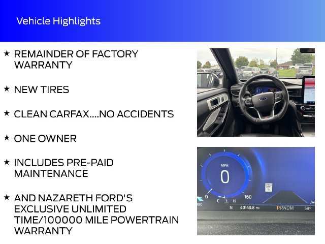 Used 2023 Ford Explorer ST w/ Equipment Group 401A AWD/4WD image 17