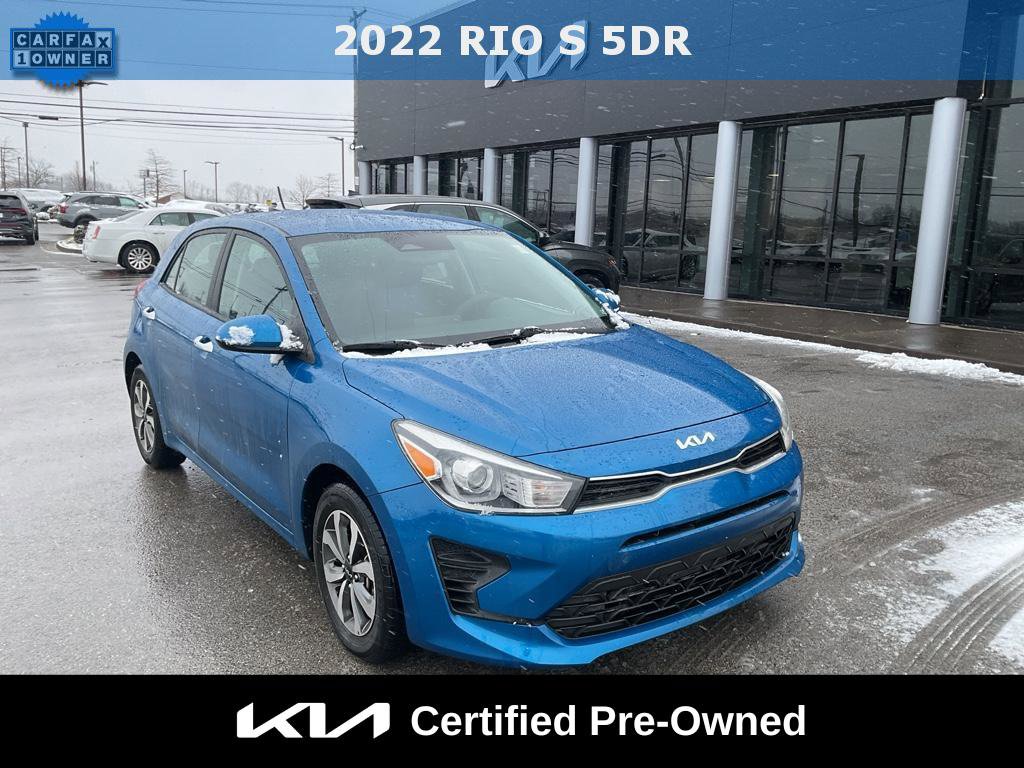 Certified 2022 Kia Rio S w/ Option Group 015