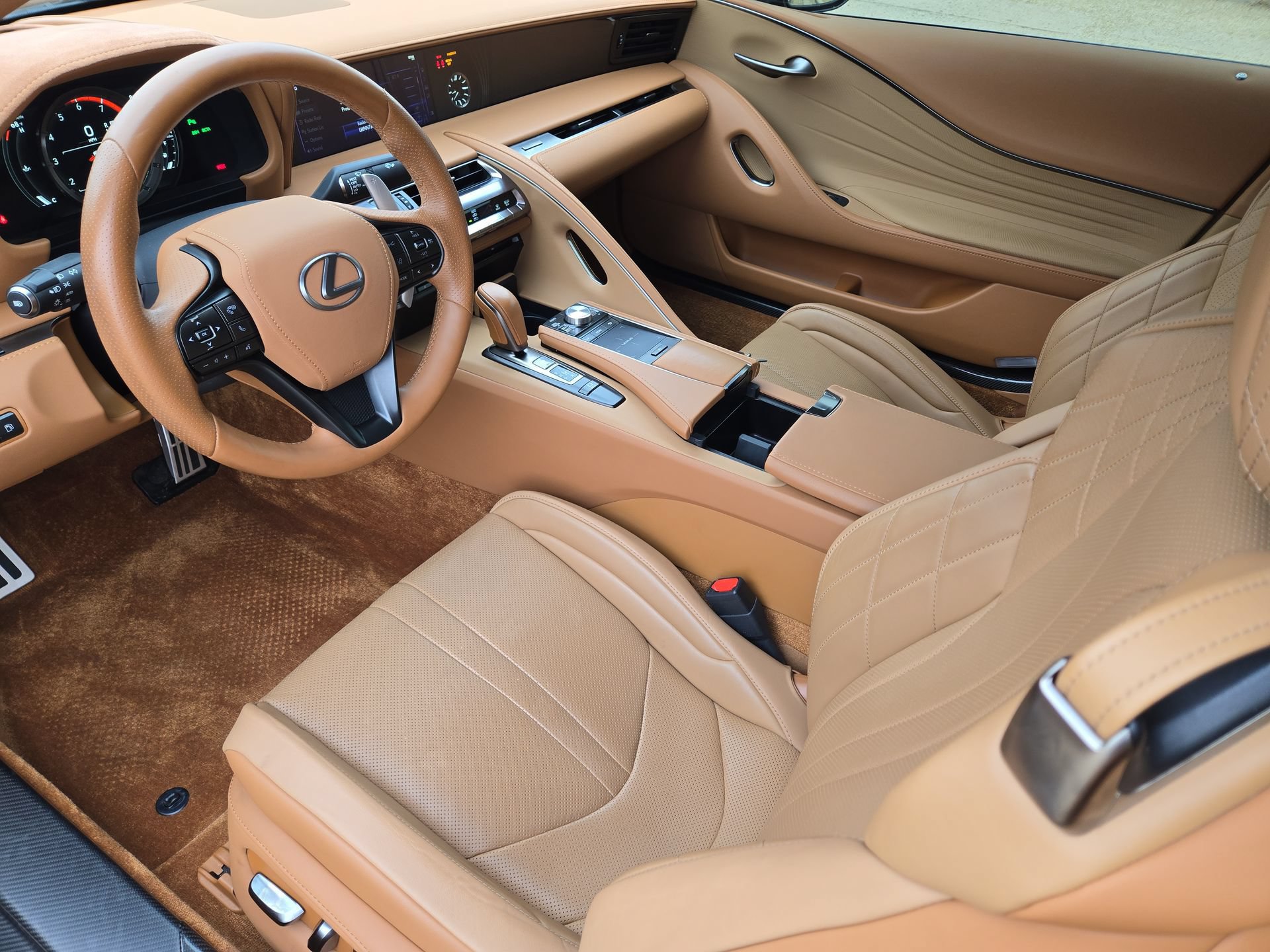 Used 2022 Lexus LC 500 Convertible w/ Touring Package RWD image 14