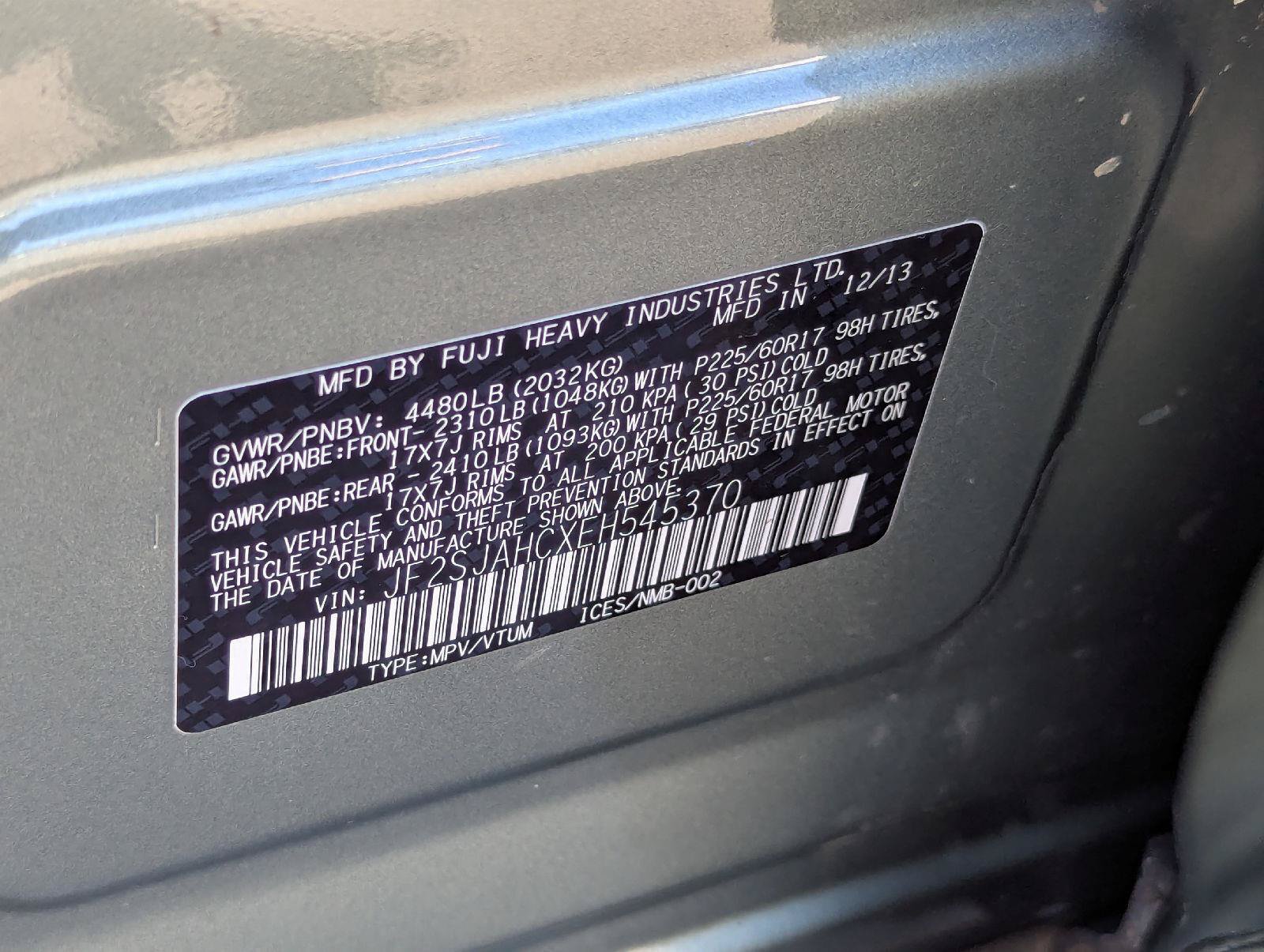 Used 2014 Subaru Forester 2.5i Limited w/ Rugged Package #2 AWD/4WD image 38