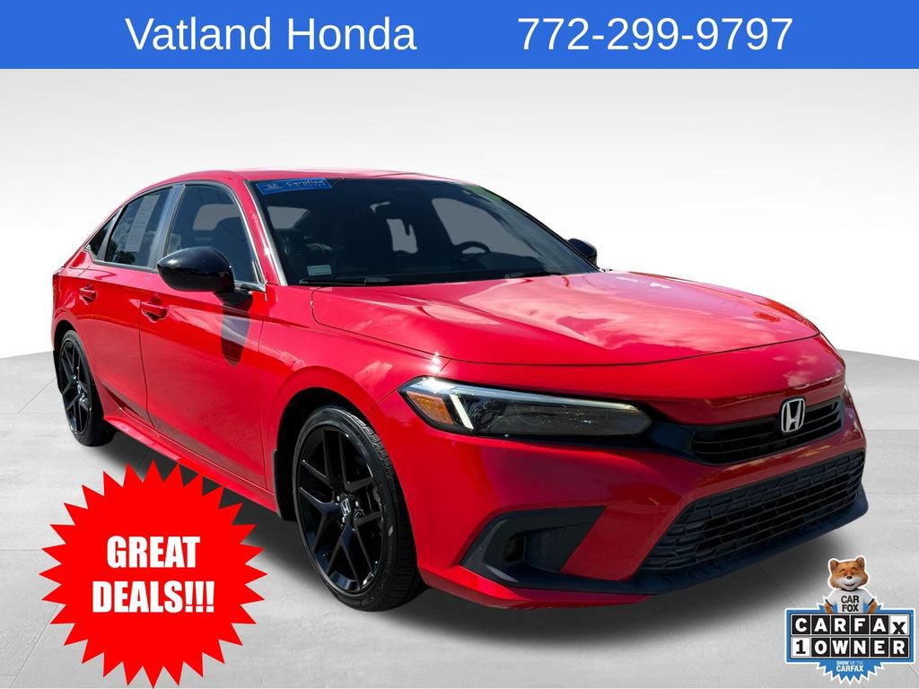 Certified 2022 Honda Civic Sport