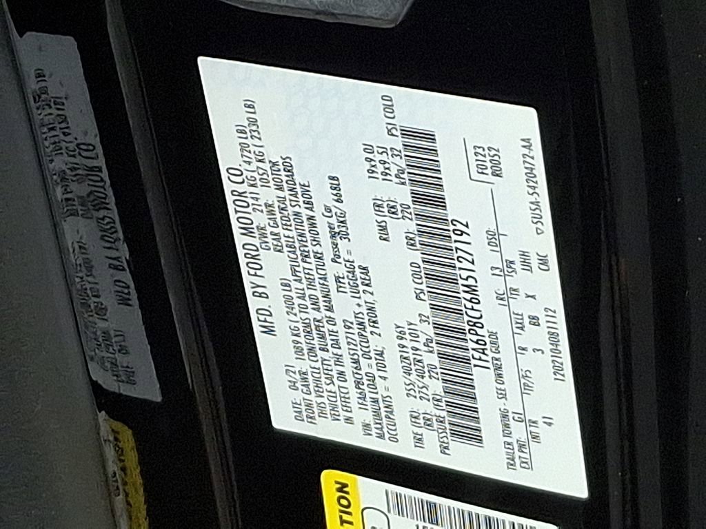 Used 2021 Ford Mustang GT Premium w/ GT Performance Package image 27