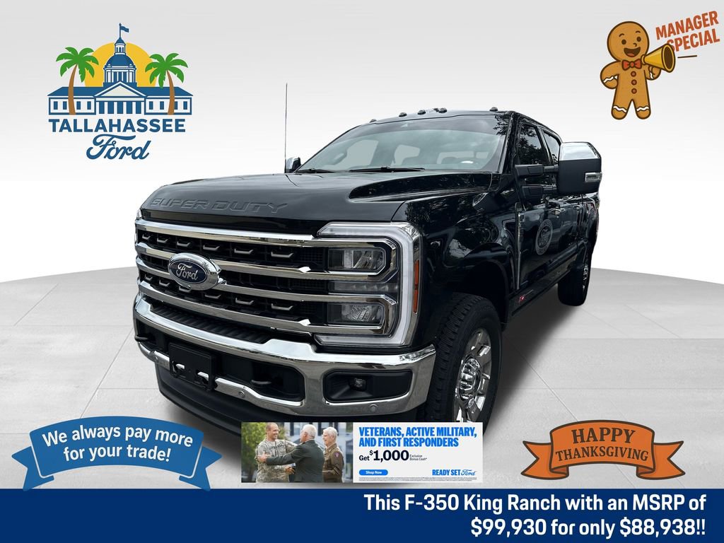 New 2025 Ford F350 King Ranch w/ Chrome Package