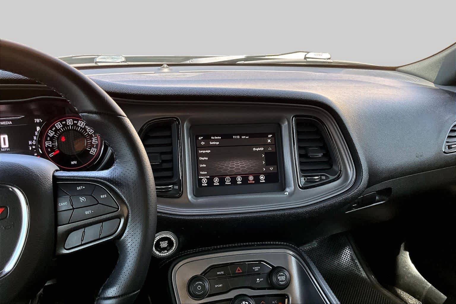 Used 2023 Dodge Challenger SXT w/ Blacktop Package RWD image 8