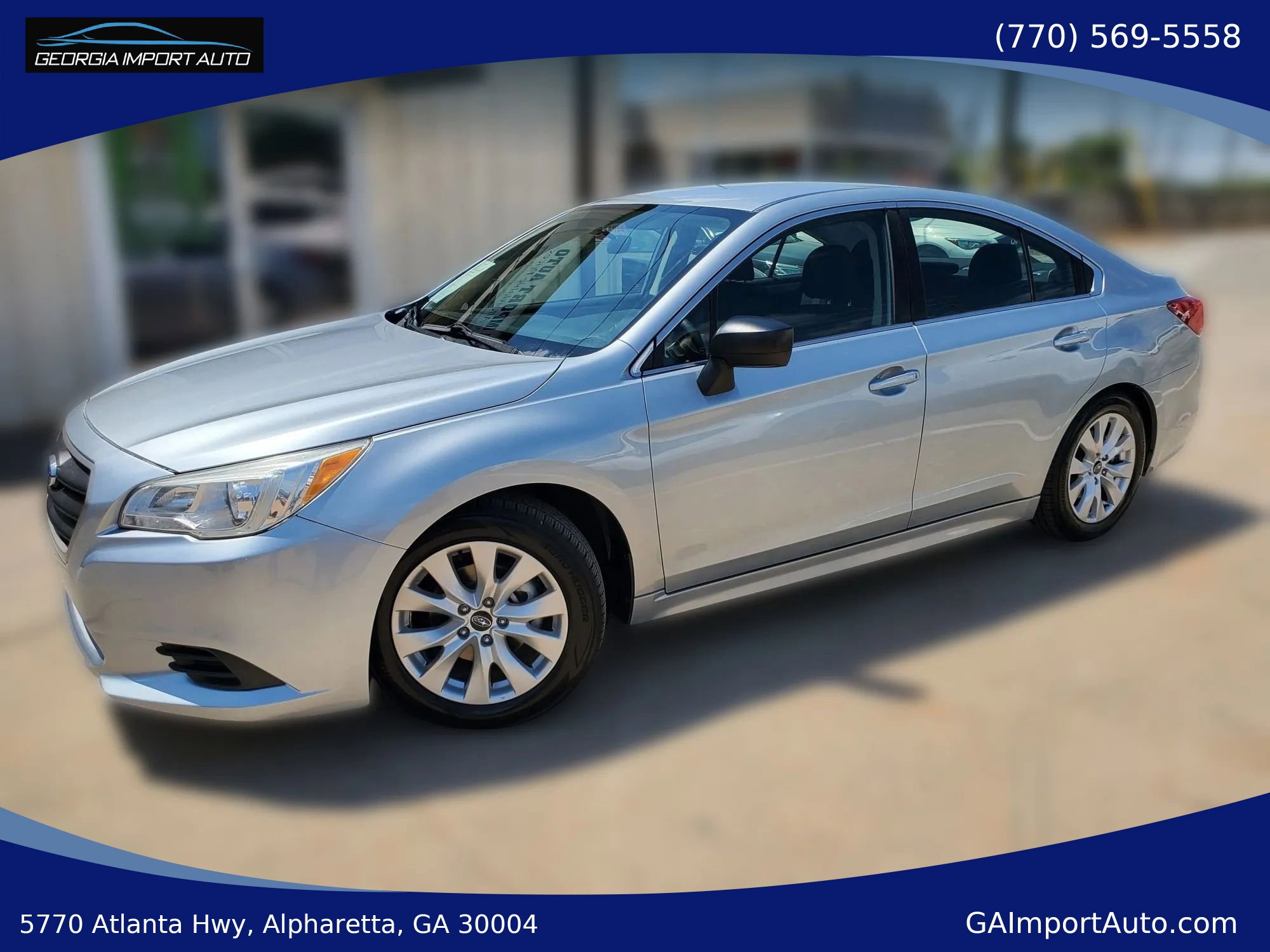Used 2017 Subaru Legacy 2.5i w/ Alloy Wheel Package AWD/4WD video 1