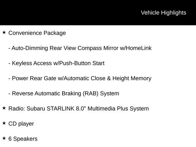 Used 2021 Subaru Ascent Premium w/ Convenience Package image 9