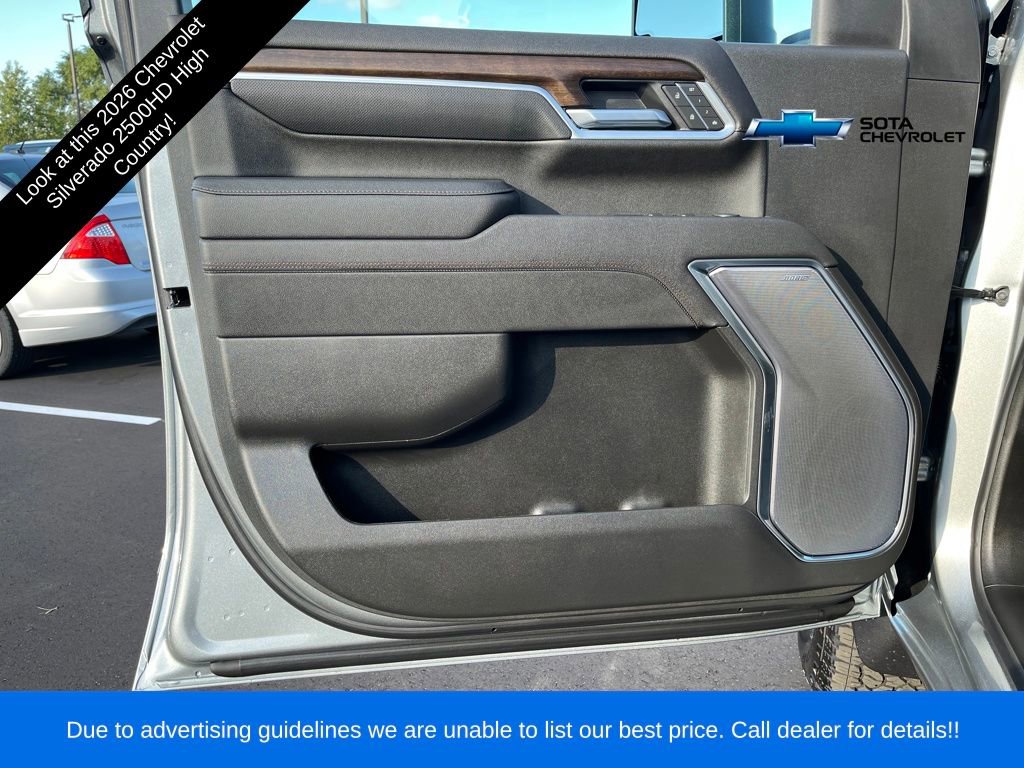 New 2026 Chevrolet Silverado 2500 High Country w/ Technology Package image 10