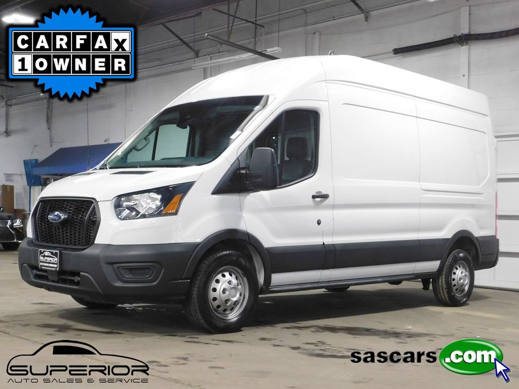 Used 2022 Ford Transit 250 148 High Roof AWD image 1