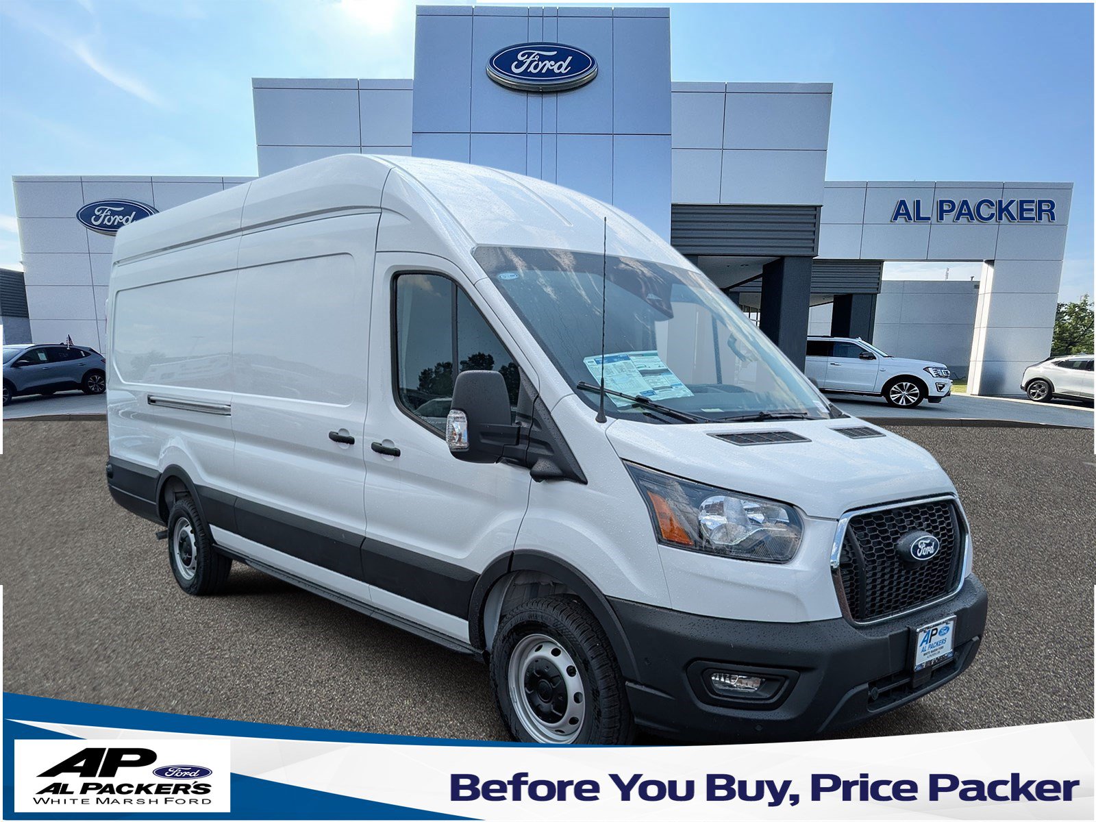 New 2026 Ford Transit 350 148 High Roof Extended w/ Load Area Protection Package RWD image 1