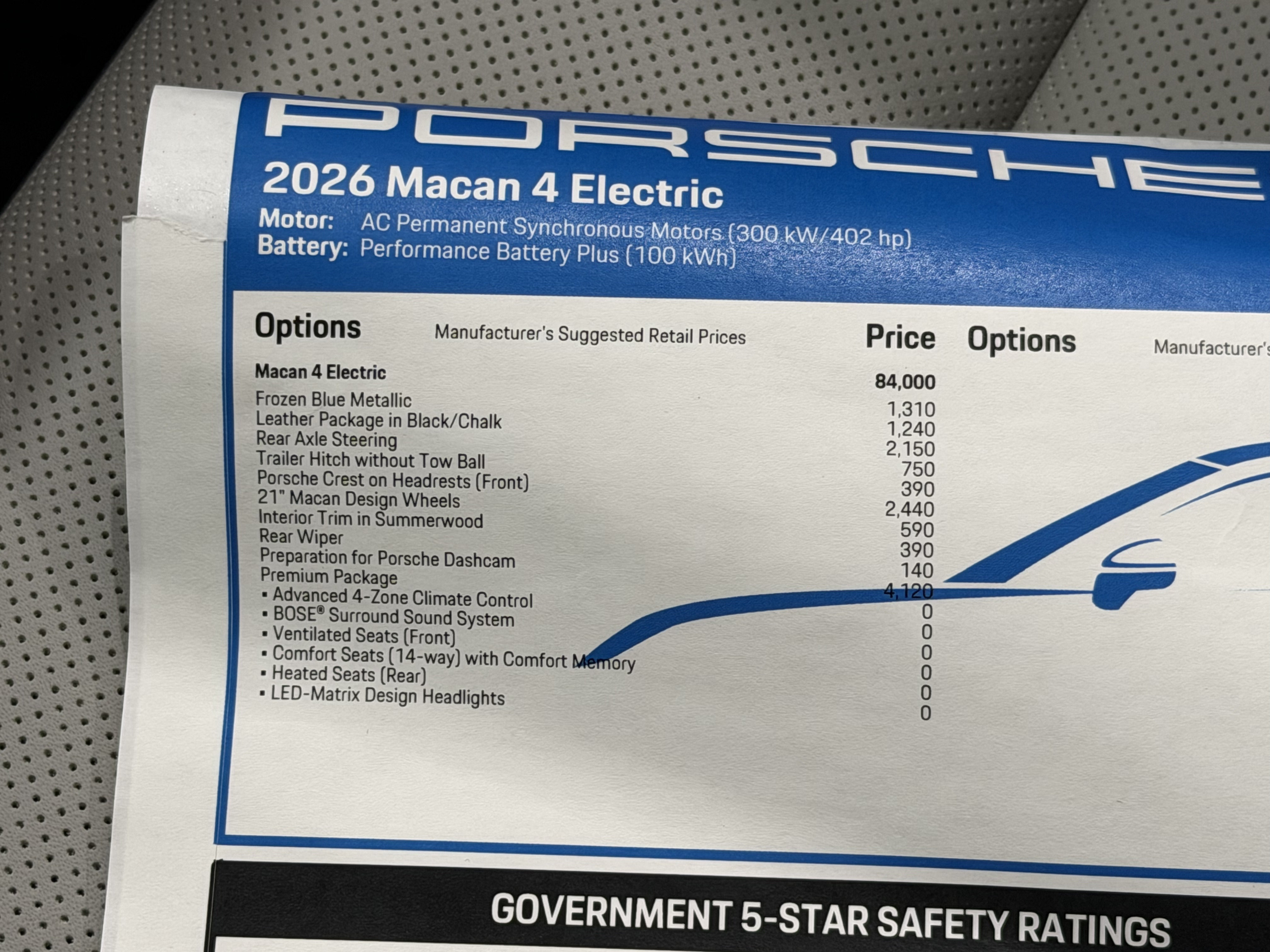 New 2026 Porsche Macan 4 Electric AWD/4WD image 57
