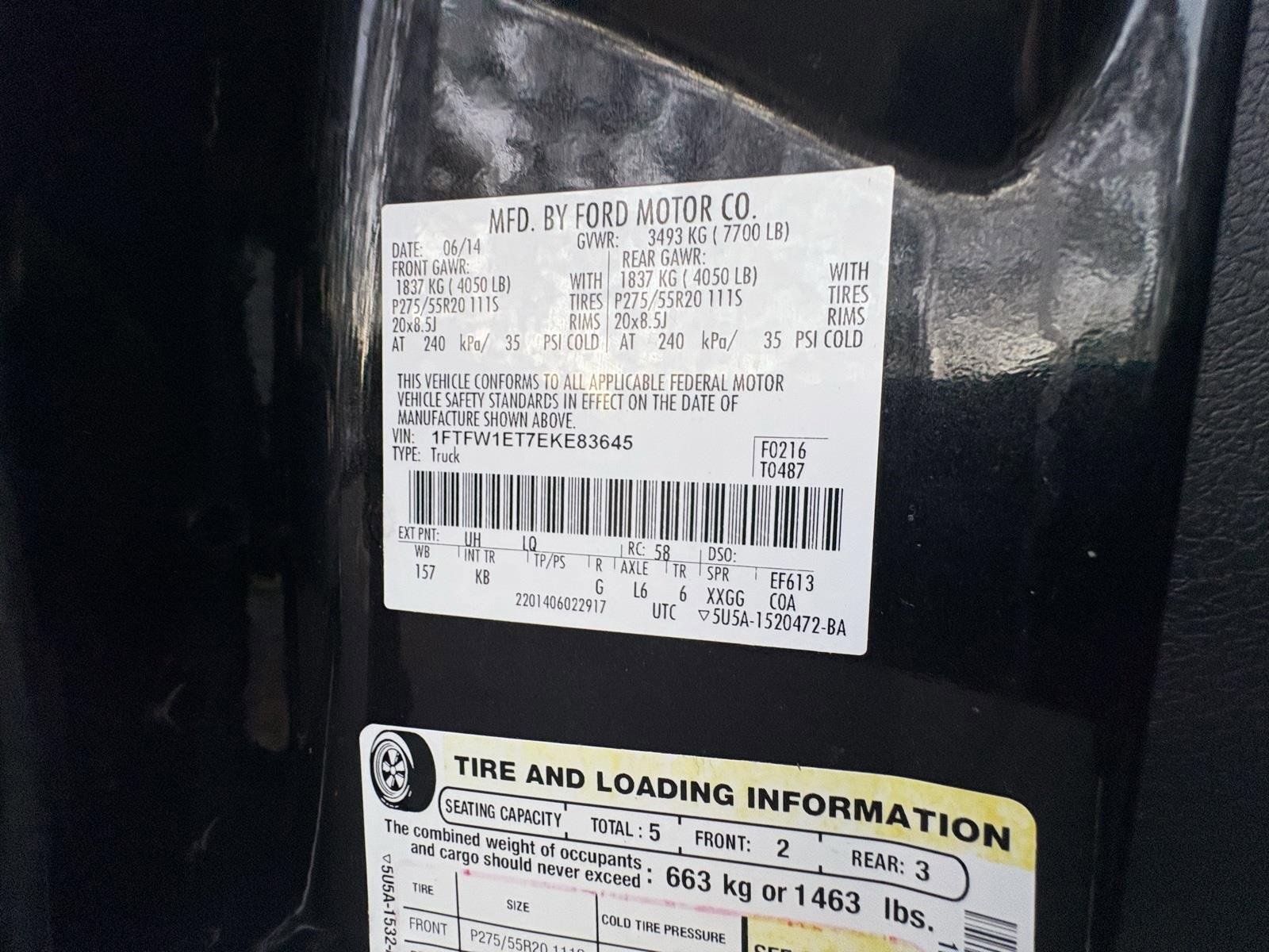 Used 2014 Ford F150 King Ranch w/ King Ranch Luxury Package image 48