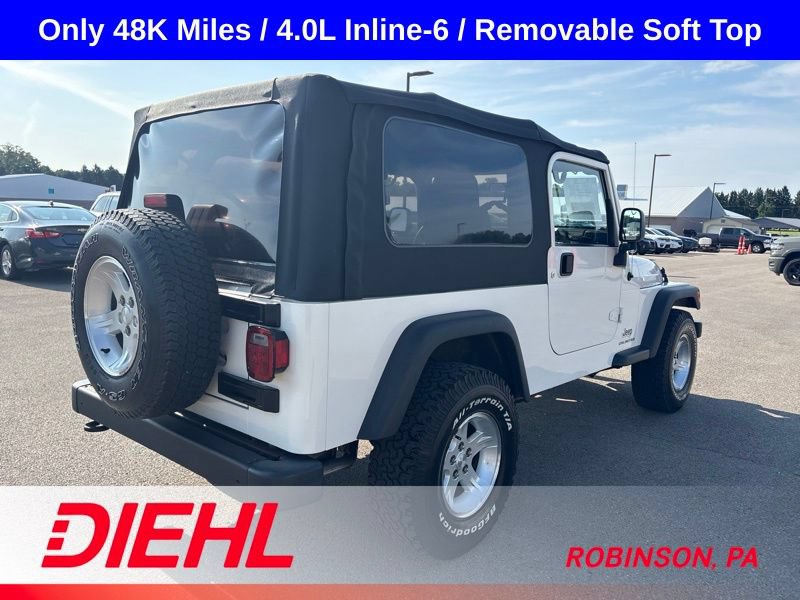 Used 2004 Jeep Wrangler 4WD image 3