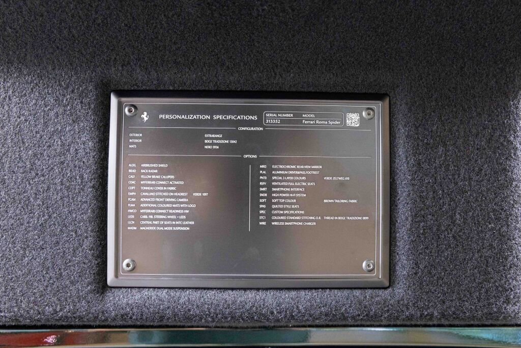 Certified 2025 Ferrari Roma Spider image 22